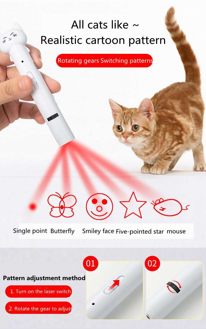 The Cat Stick Infrared Laser Light Pattern Toy