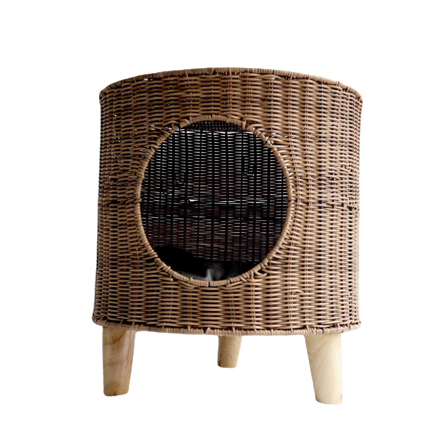 CozyCane™ Woven Cat Nest Bed