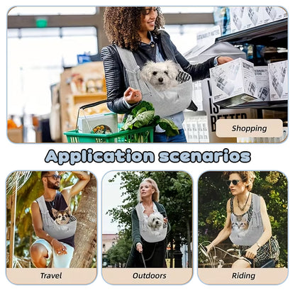 🐾 TrailPaw™ Portable Pet Carrier Bag