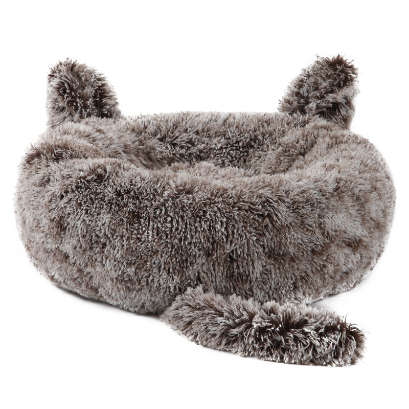 🐾 SnuggleNest- Calming Donut Pet Bed