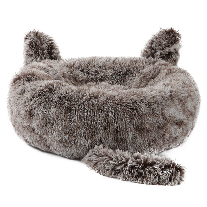 🐾 SnuggleNest- Calming Donut Pet Bed