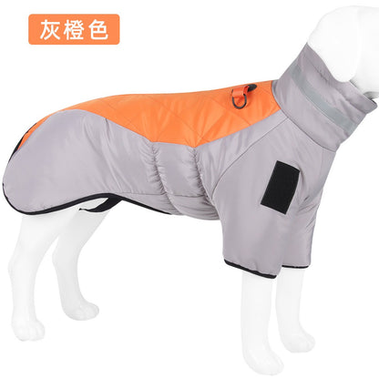 Dog Autumn Reflective Warm Jacket