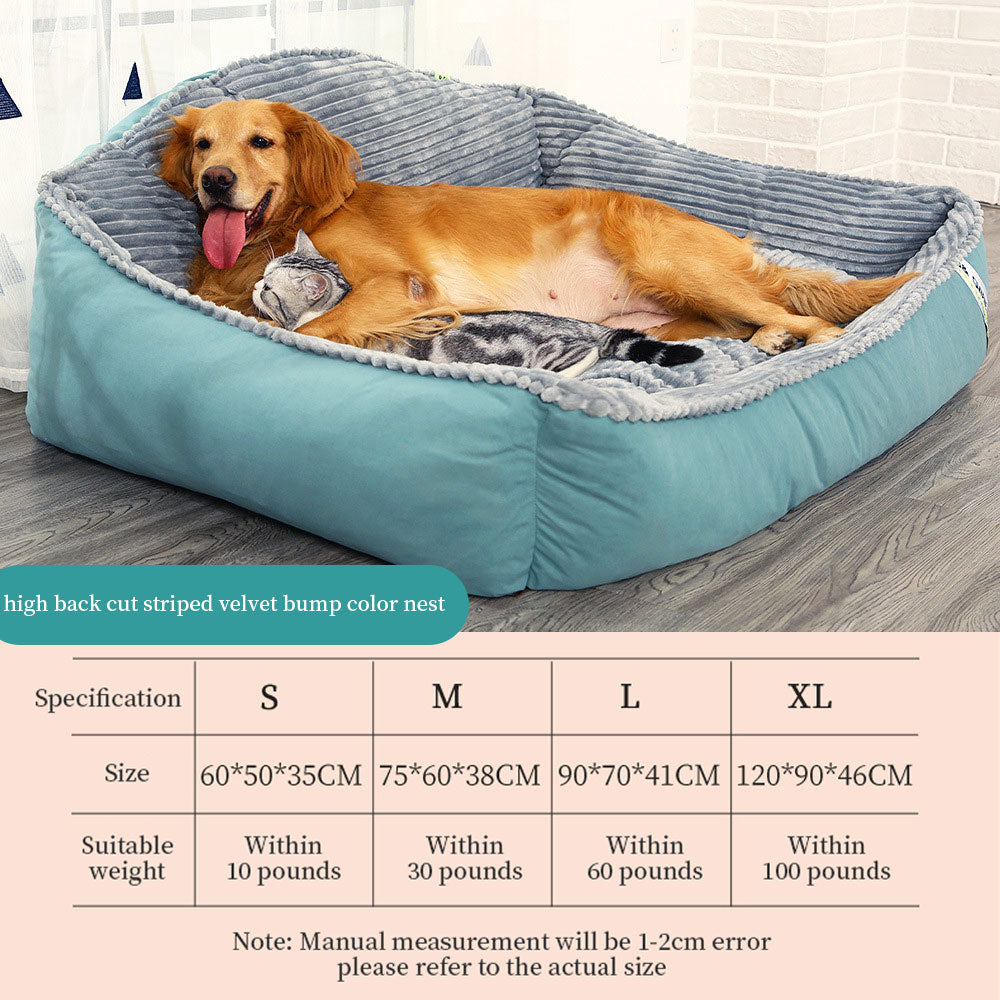 PawHaven™ 4-Season Dog Sofa Bed