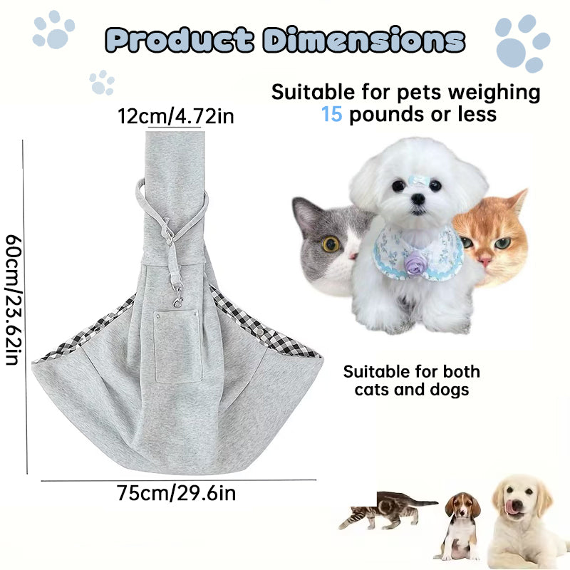 🐾 TrailPaw™ Portable Pet Carrier Bag