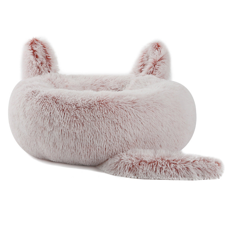 🐾 SnuggleNest- Calming Donut Pet Bed