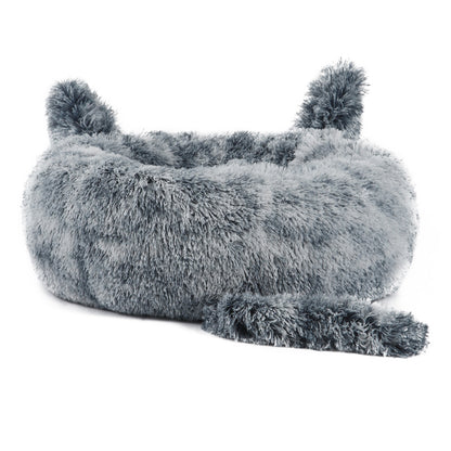 🐾 SnuggleNest- Calming Donut Pet Bed