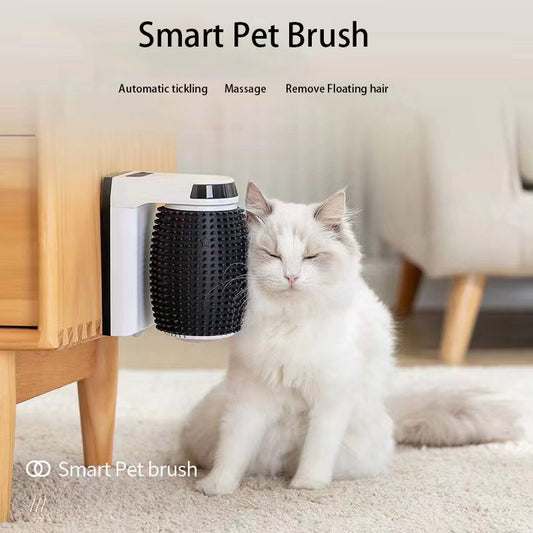 🐾 SmartGroom™ Automatic Cat Corner Brush