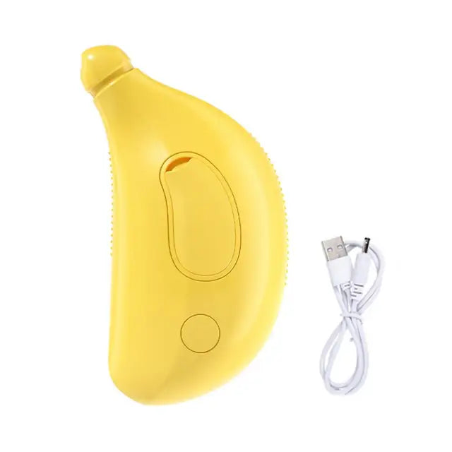 SteamClean™ Banana Pet Grooming Brush