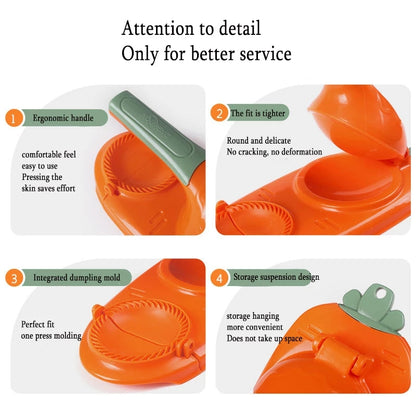 DumpliSwift - 2-in-1 Dumpling & Dough Press