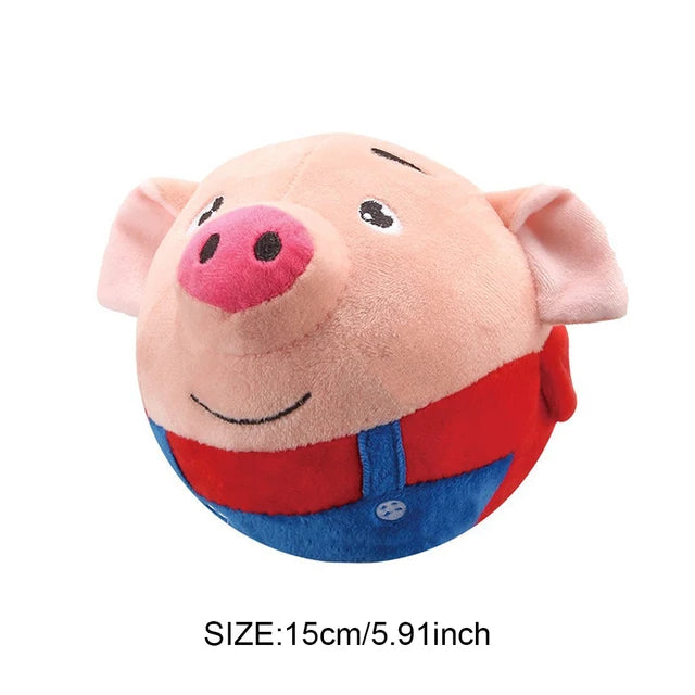 BounceBuddy-Interactive Talking Plush Ball for Dogs