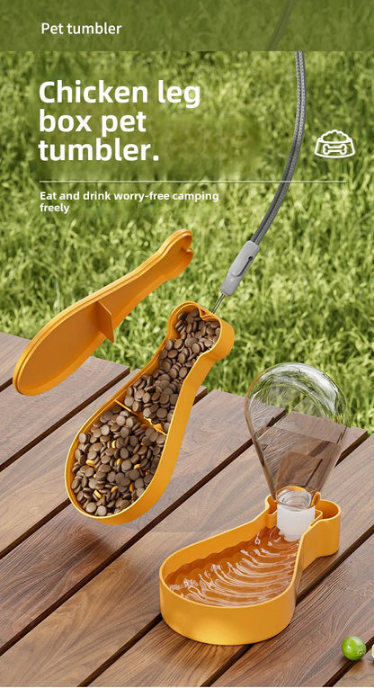 NEW! 🐾 HydroPaw Portable Pet Water Bottle & Feeder