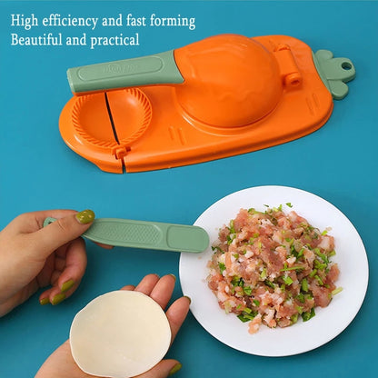 DumpliSwift - 2-in-1 Dumpling & Dough Press