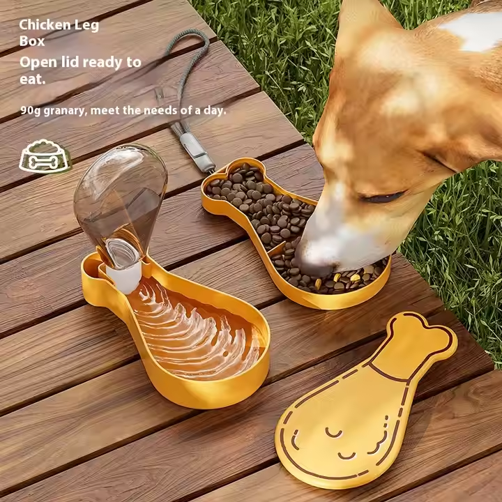NEW! 🐾 HydroPaw Portable Pet Water Bottle & Feeder