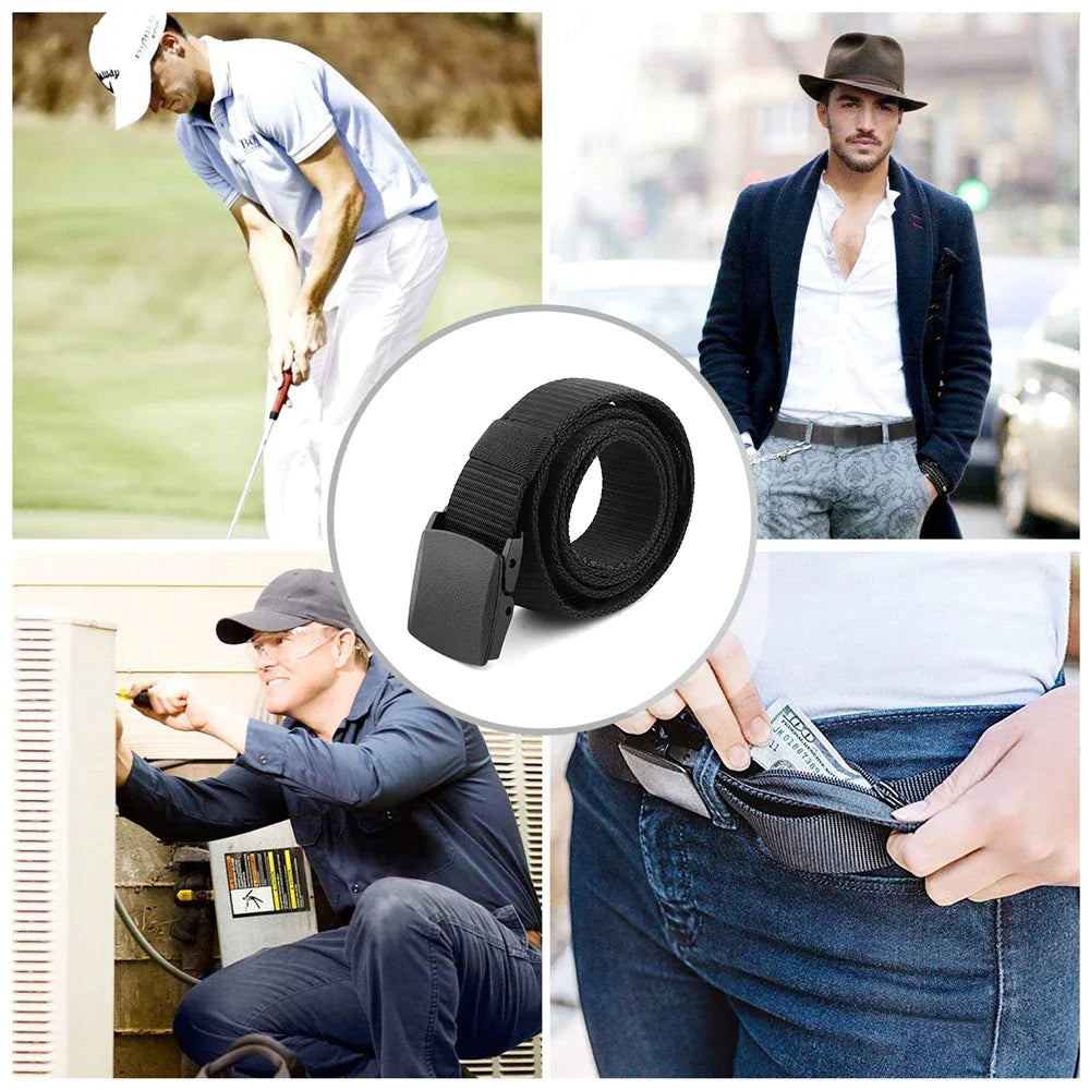 Nylon Webbing Anti-Theft Hidden Money Belt