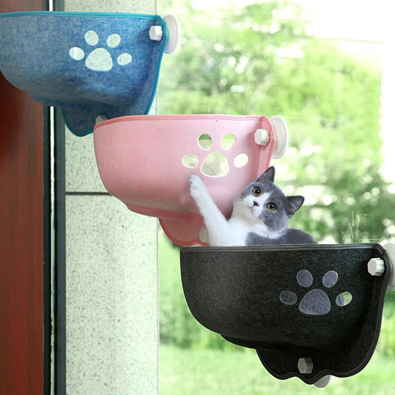 Purrfect Perch: Deluxe Cat Window Hammock - Kay B Hunt