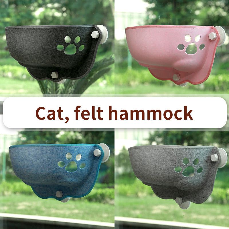 Purrfect Perch: Deluxe Cat Window Hammock - Kay B Hunt