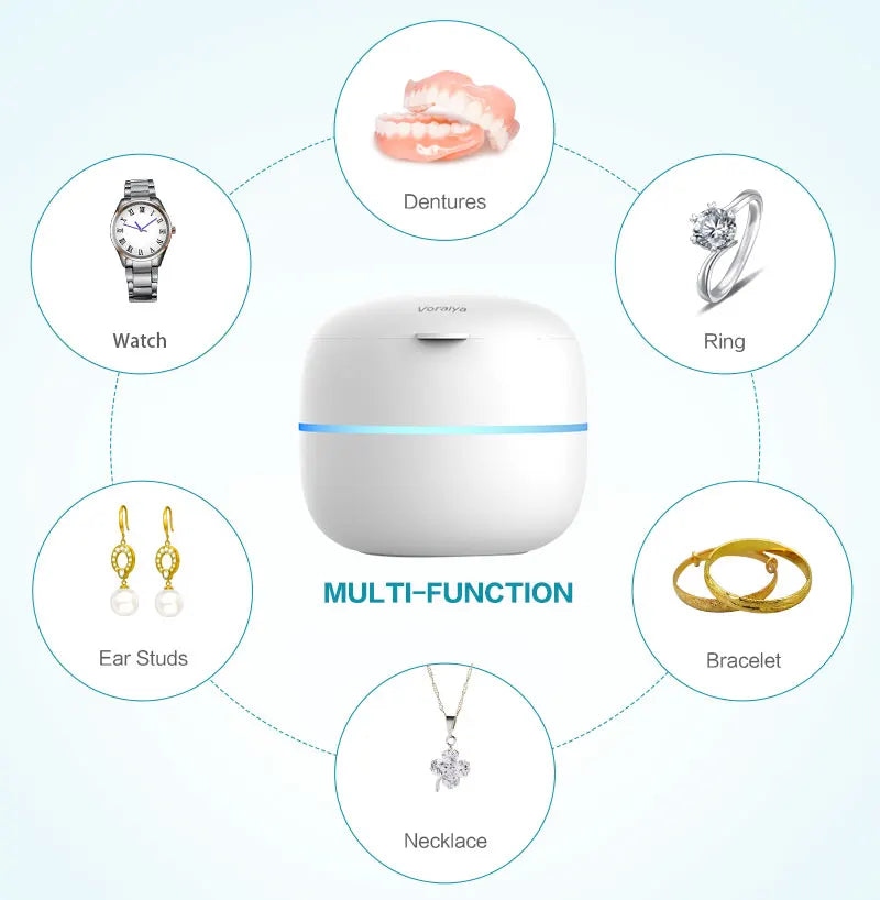 SonicShine – Ultrasonic Cleaner for Retainers, Dentures & Jewelry