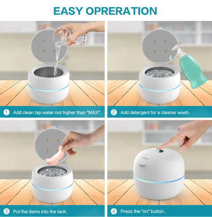 SonicShine – Ultrasonic Cleaner for Retainers, Dentures & Jewelry