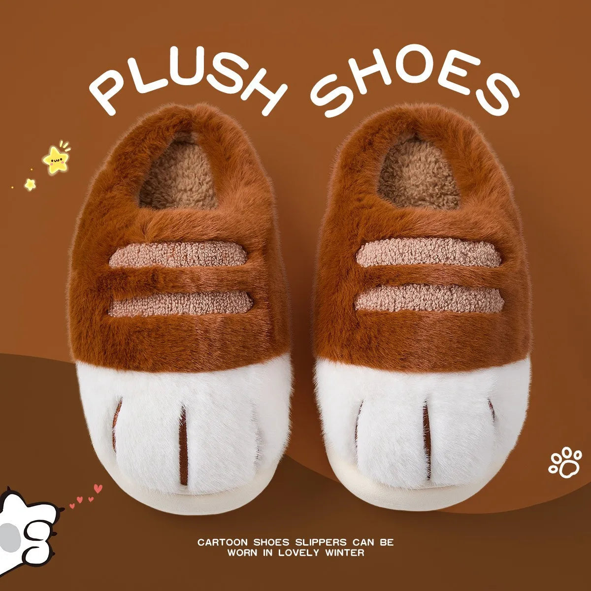 Cozy Paw Indoor Slippers