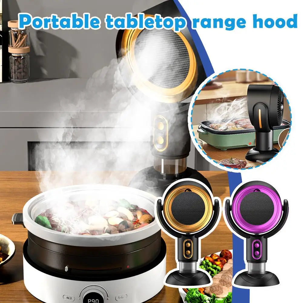 Eliminate Cooking Smell in Seconds — Portable Exhaust Fan
