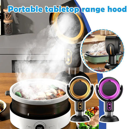Eliminate Cooking Smell in Seconds — Portable Exhaust Fan