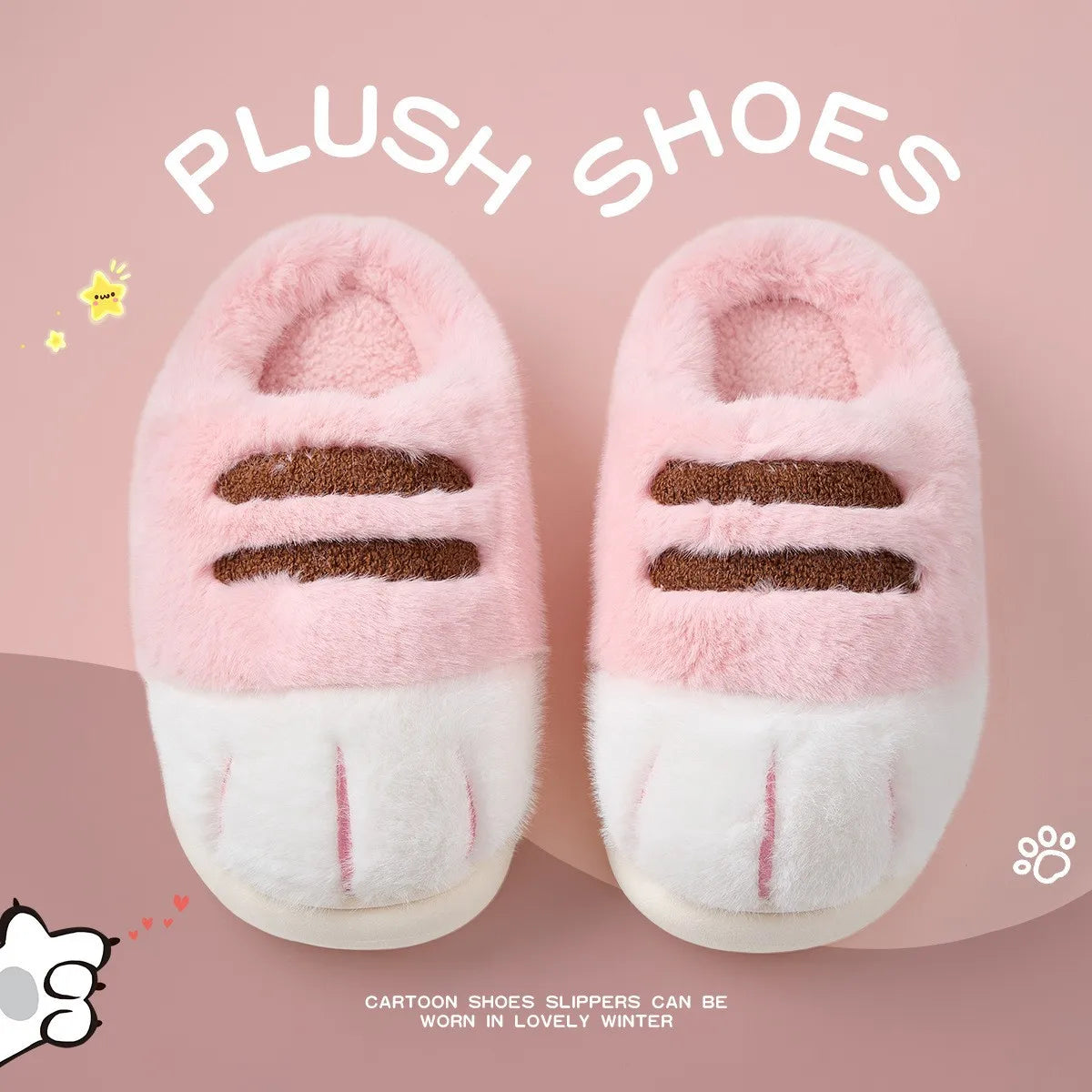 Cozy Paw Indoor Slippers