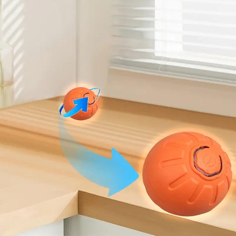 PawBounce – Smart LED Dog Play Ball