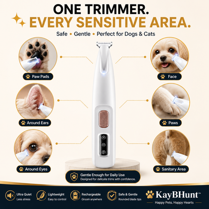 PawsElite-LED Precision Pet Grooming Trimmer